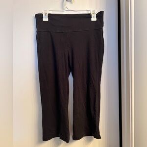 Womens cotton capri yoga pants